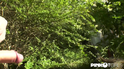 Pinko TGirls: Б'янка Рейс трахає свого раба в саду
