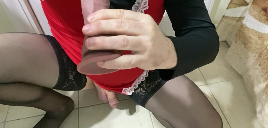MadisonCD2025: Part 2 Slitty Amateur Crossdresser Talks Dirty to Stepmom and Uses...