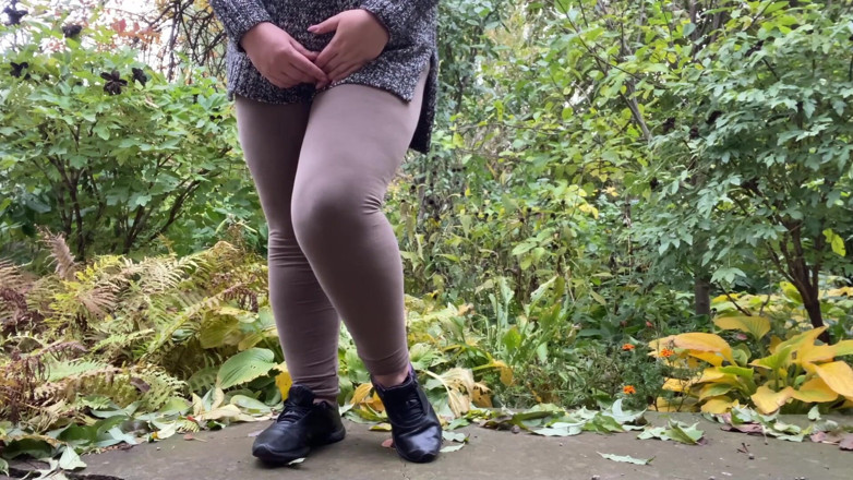 Elena: Why not pee in the autumn park