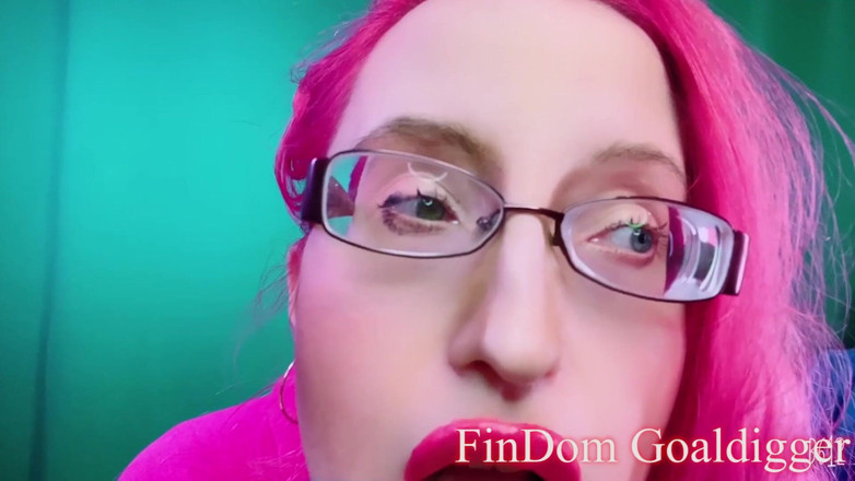 FinDom Goaldigger: Different eye colour transformation