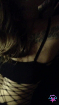 Ass Under Fishnet