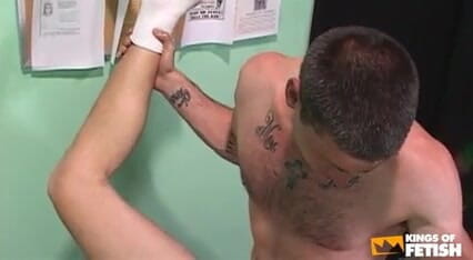 Gay Diaries: Arrested dude gets his ass screwed by a police guy...