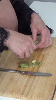 Big Hanging Tits Cook Breakfast