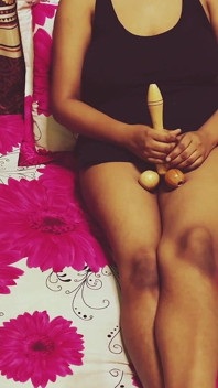 Horny Wife Plays with Lifelike Dildo - Feels Just Like the Real Thing!