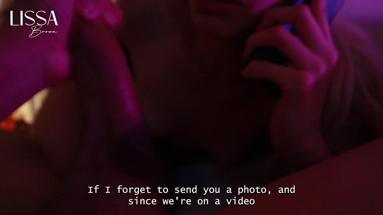 Lissa Brown: 恋人にフェラチオをしながら電話で浮気をしました