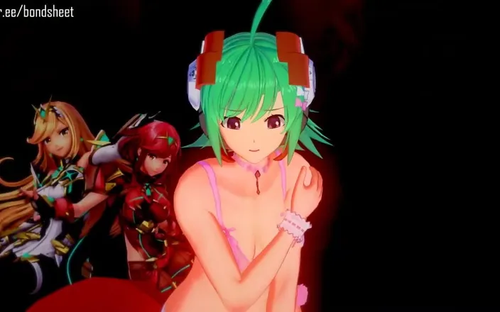 Bond Sheet: Gunvolt's Lola Finds Herself in a Mixed Gangbang After Getting...