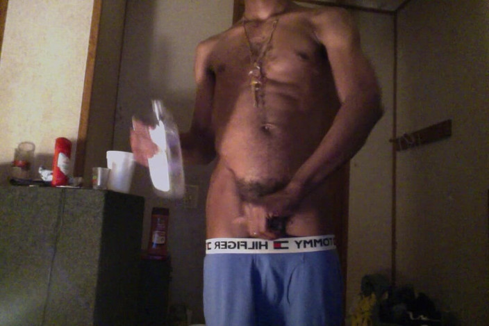 Slimthugganc: Acariciando pau grande