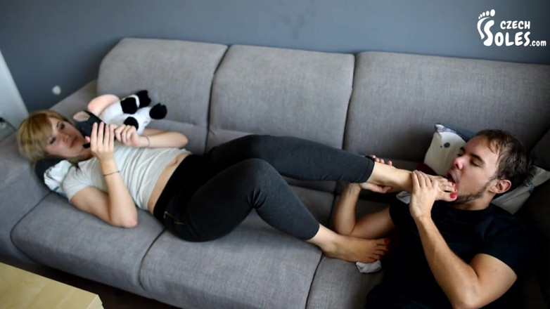 Czech Soles - foot fetish content: A chance to smell her socks