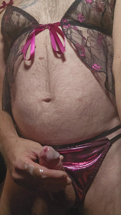 Fantasies in Lingerie: Huge Load