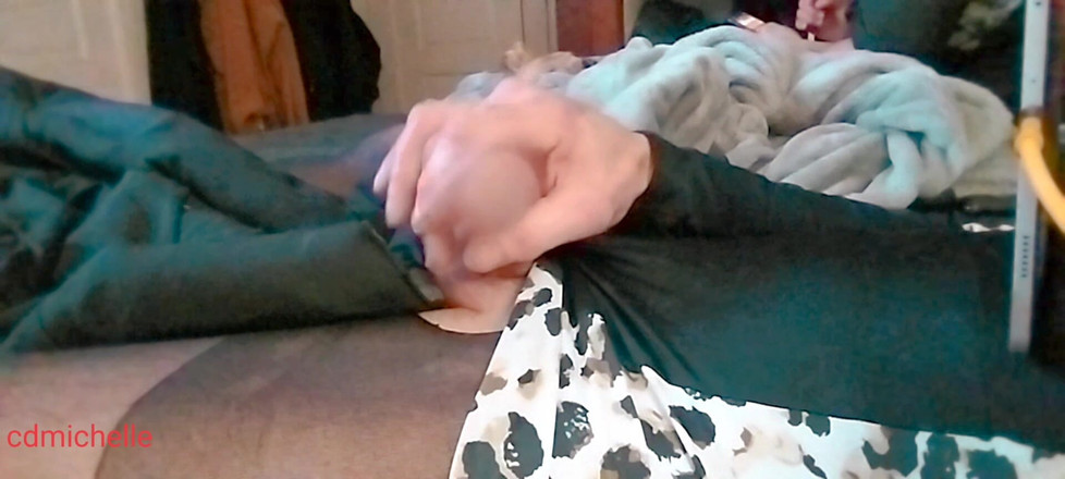 Feeling sexy today crosdressing: Cdmichelle स्पैन्डेक्स बॉडीसूट पहने हुए जैकिंग ऑफ