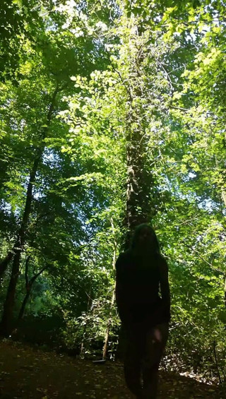 Babe2race: Masturbation in the forest during the lunch break