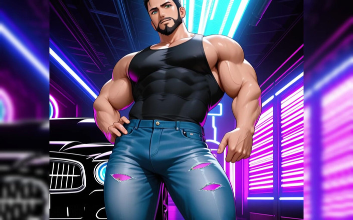 Erotic Man: Гарячі м'язи чоловіки - ai porn