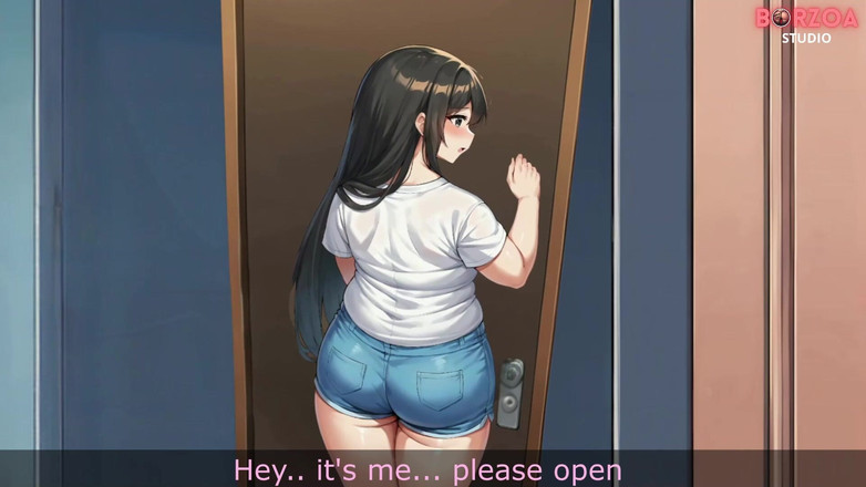 Borzoa: Üvey kız kardeşim beni mastürbasyon yaparken yakaladı boşalmama yardım etti (hentai/3d/animated)