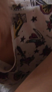Blonde Roommate Sucks Cock and Catches All the Cum