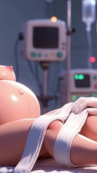 Naughty Doctor Sucking Pregnant Patient Toes in Surgery