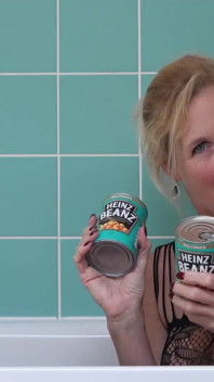 Beanz in the bathtub