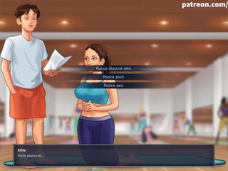 Cartoon Universal: Summertime saga part 1 - Sexy yoga (Czech sub)