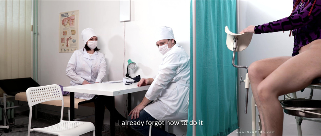 Medical fetish studio gynclub: Gyno 시험 132