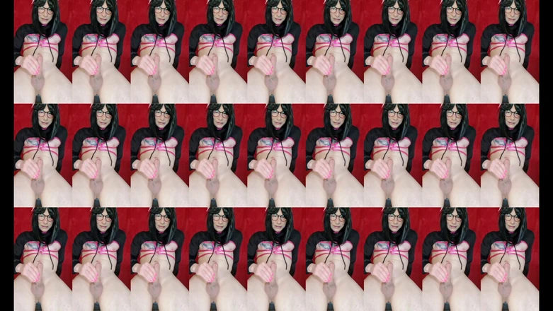 Sissy Slut Chantal Sweet: Транс черного сисси-кота