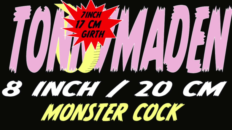 Tonny Maden: Huge Slowmo Cumshot Tonny Has a Monster Cock!!
