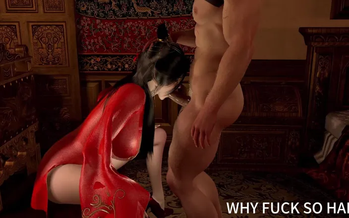 Why fuck so hard: 3D Sexy Asian Bride Got Her Wet Pussy Fucked so...