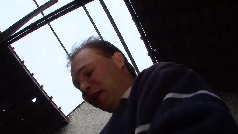 BBW Zone: Big bbw blonde sucking her coworker in factory