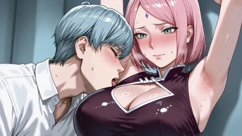 Prznai: Amai Mask (opm) X Sakura (naruto)