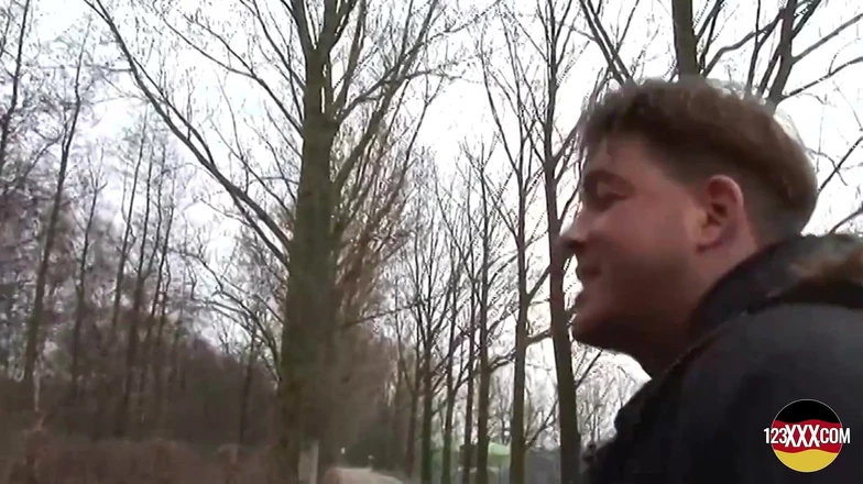 123XXX - Fucked Amateurs in Germany!: ナンパされたひよこが屋外で犯され、精液される