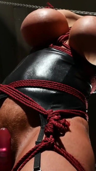 Cycata milf Alura Jenson dostaje dziury wypchane w sposób bdsm