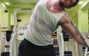 Michael Ragnar: Flexion musculaire et éjaculation 91kg