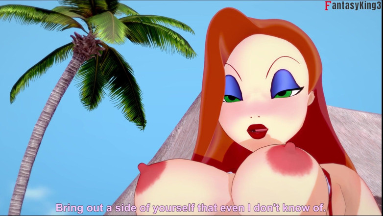 Fantasy king: ジェシカ・ラビットにセックスされること ホットなミルフ