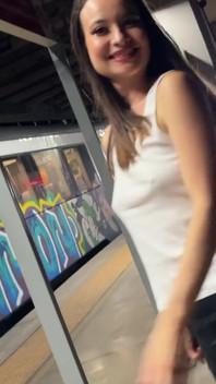 Showing My Tits on a Public Train, if I Want