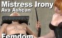 Picticon bondage and fetish: Mistress Irony और ava ashcan महिलाओं का दबदबा बंधन हॉट मोम चरमोत्कर्ष GMWL2310