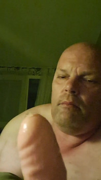 An Ass Fuck for the Slut with the Dildo and Condom