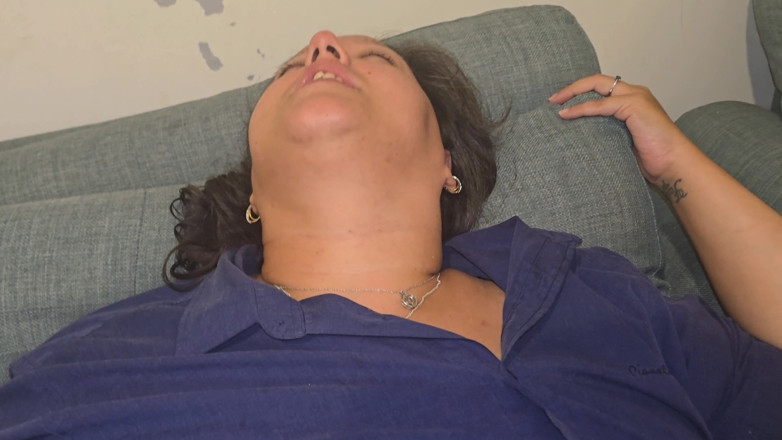 Real homemade BBW BBC porn: Grande pau preto martelando minha buceta peluda gorda gozando por...