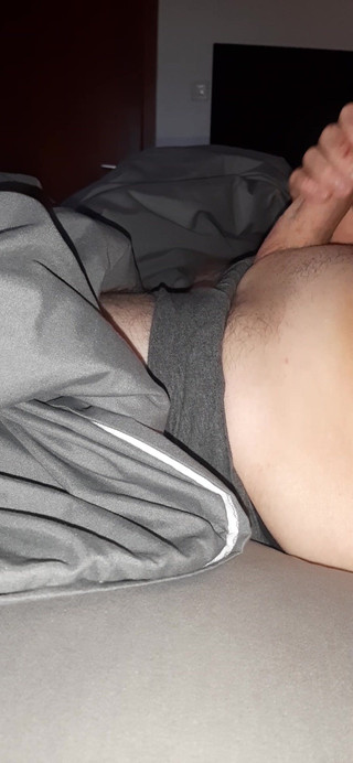 Chris_Longhorn: Big White Cock Gets Jerked Until Cum