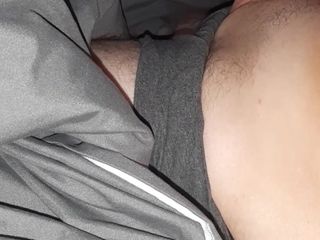 Big white jerking cock: Stor vit kuk ryck tills sperma