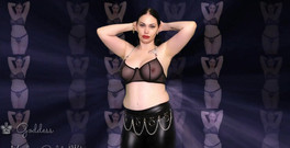 Goddess Misha Goldy: Podívej, jak jsi po mých mesmerizech slaboch. tak slabý, jak...