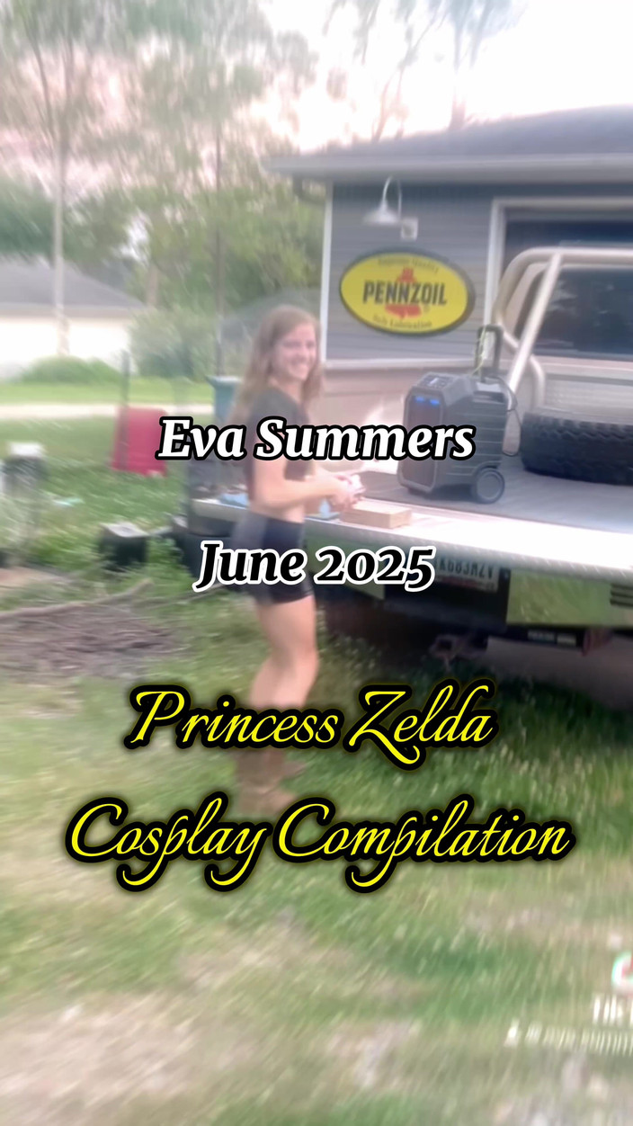 EvaSummers: Eva Summers Jun 2025 Kompilasi Puteri Tiktok Zelda Cosplay