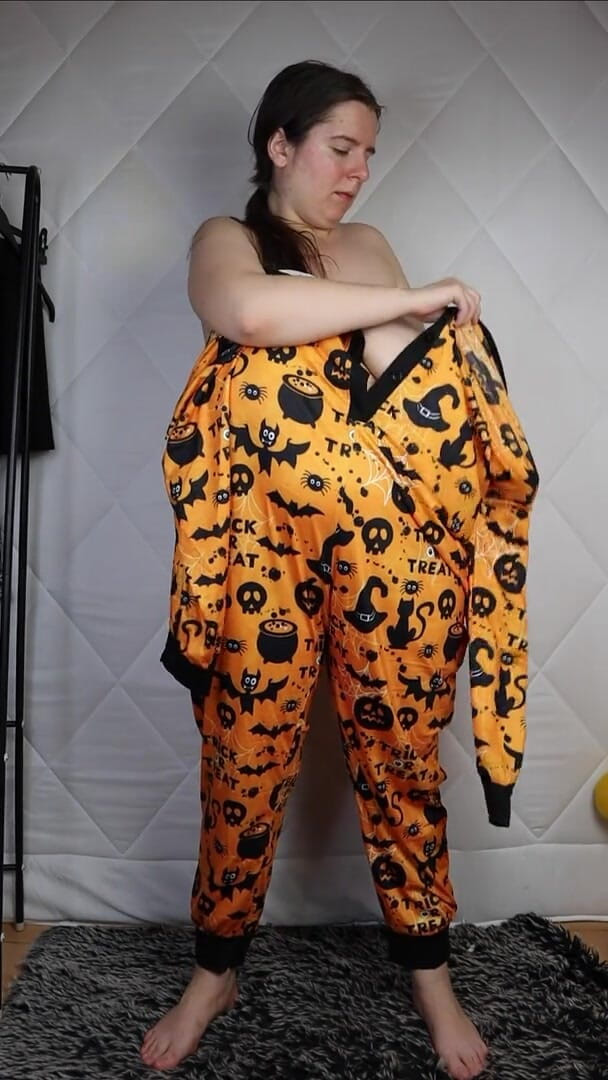 Lingerie Review: Mon nouveau pyjama d'Halloween de Shein