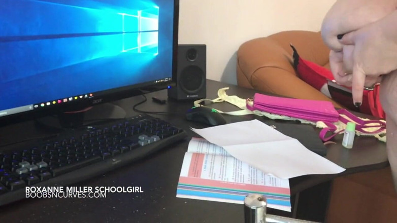 Big Bouncing Boobies: Massive milk filled tits student