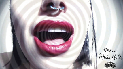 Goddess Misha Goldy: pink glossy magic lips