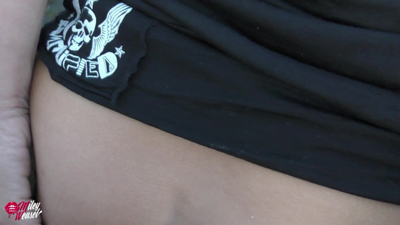 Miley Weasel: Sexul public... Blondă excitată, futută!!