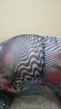 My Stepfather Saw My Thong and Pussy in Transparent Leggings