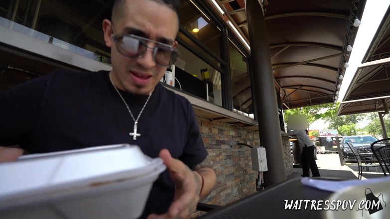 Waitress POV: Waitress POV - Keilani Kita gagging and rough sex moans in...