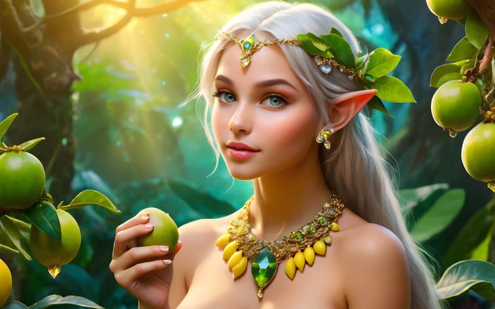 AI Girls: Belle ragazze elfo con feijoa