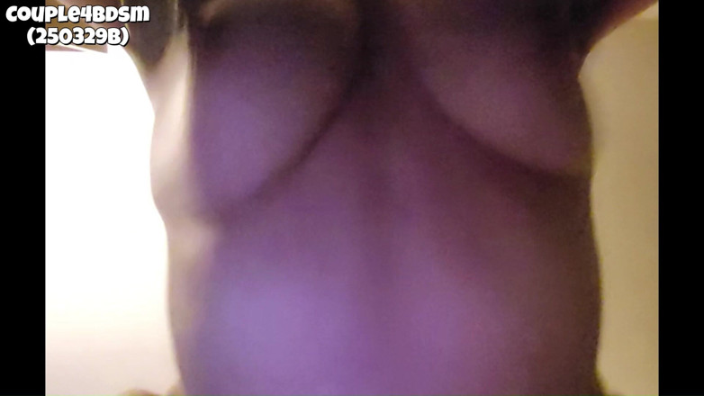 Couple4bdsm: Покірну мілфу відтрахали раком із затискачами сосків, відео від першої особи (250329b)