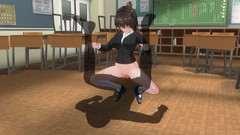 H3DC: 3D-hentai-mädchen fickt den schwanz ihres lehrers