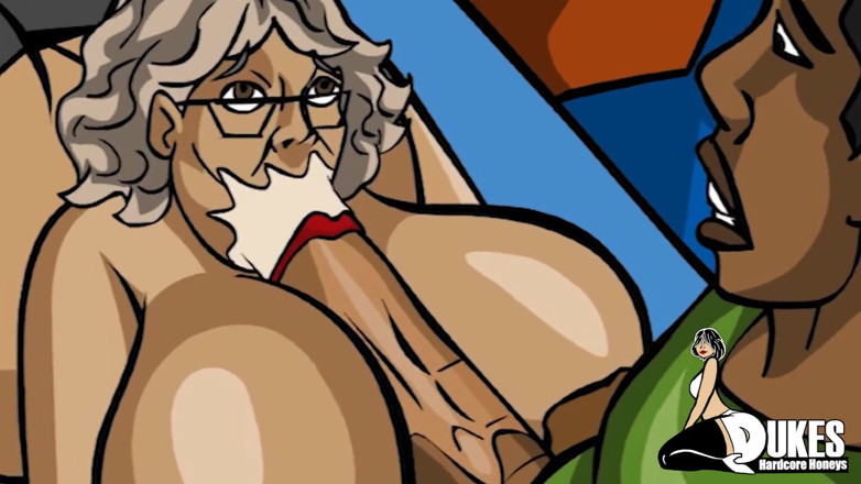 Dukes Hardcore Honeys: Seducing my big ass granny neighbor