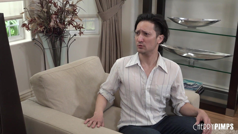 CherryPimps: Soțul surprinde soția blondă cu țâțe mari cu iubitul ei cu...